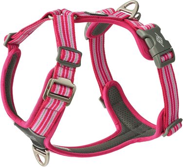 Шлейка для собак DOG Copenhagen Cofort Walk Air 3.0 Wild Rose, L - зручна шлейка для собак та цуценят