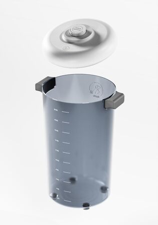 Контейнер для корму EFIL Vakuum - вакуумний контейнер для кормів для собак, котів та птахів, BPA-free, 24L