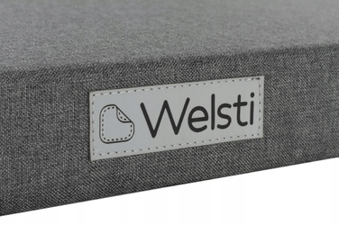 Ліжко для собак 2в1 (диван та матрац) Welsti, 70x50 см, м'яка підстилка-подушка