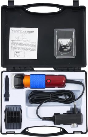 Електрична машинка для стрижки тварин, для собак та котів, регульована швидкість