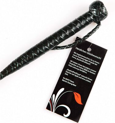 Преміум якість: Ручна робота, 69 см преміум-ґе́рта з натуральної шкіри буйвола – BDSM іграшка для жінок, доміна, ґе́рта, хляст, BDSM, косплей, іграшки для пар, SM. 1 шт.