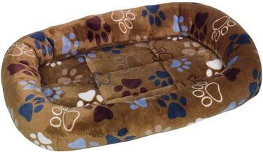 Нобі Мате з бортиком овальний Classic Lissi коричневий 68 x 48 x 8 см