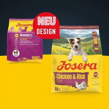 Сухий корм для малих собак Josera Mini Huhn & Reis (Курка та Рис), дорослі собаки, 10 кг