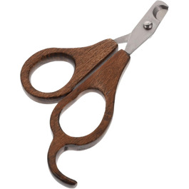 Набір для стрижки кігтів Happyyami з дерев'яною ручкою для догляду за тваринами (для котів та маленьких домашніх тварин)