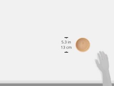 Миска для собак Mason Cash з порцеляни, з ручкою та синім написом, 15 см (12.7 x 12.7 x 5.5 см)