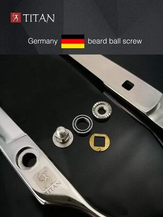 Набір професійних ножиць для перукарів Titan 6 дюймів з японської сталі (2 шт.)