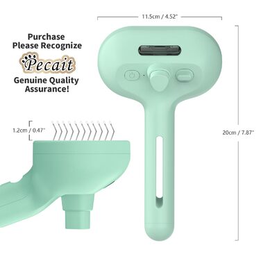 Самоочисна щітка для собак, видалення статичної шерсті, для довгошерстих собак та котів