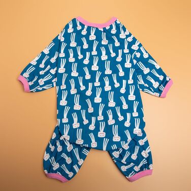 Піжама для собак LovinPet Pitbull – синій октопус, розмір M, велика собака