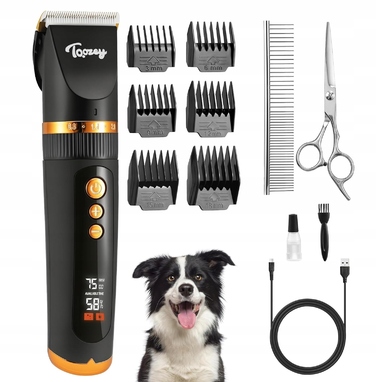 Професійна бездротова машинка для стрижки собак, котів та інших домашніх тварин