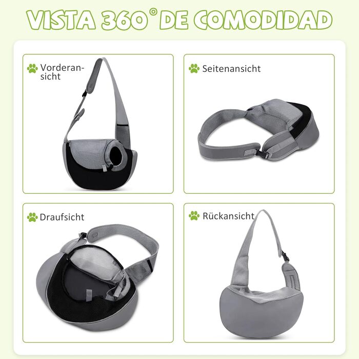 Сумка-переноска для собак та котів ALLSOPETS, блакитний Corgi, S, для подорожей та кемпінгу