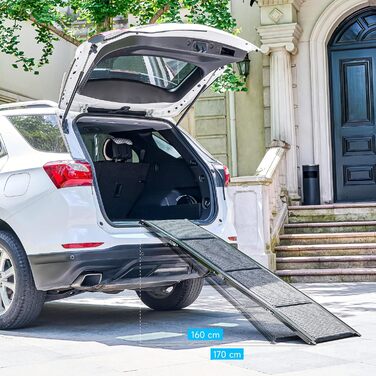 Східці для собак CO-Z, 170 см, розкладні, до 90 кг, з антиковзким покриттям, для всіх автомобілів