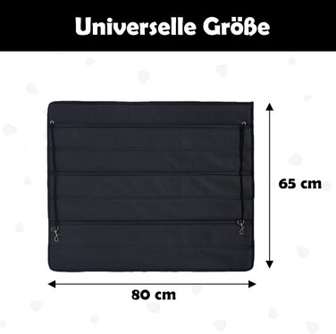 Захист для багажника автомобіля від собаки Big Ant, чорний, універсальний, для всіх сезонів