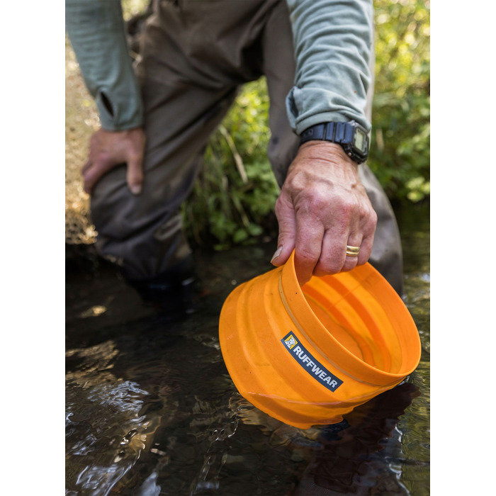 Складана миска для собак Ruffwear Bivy — salamander orange