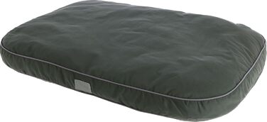 Лежанка для собак Kerbl Jerome, 60x40x6 см, темно-зелений/сірий, знімний чохол, антиковзаюча поверхня