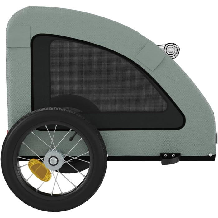 Кіяниця для собак Oxford, сіра, 124x53x53 см, для маленьких собак та котів (Model93951)