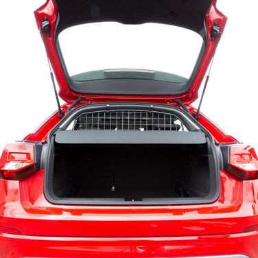 Сітка-перегородка для собак Travall Audi Q2 (2016-), захист багажника, сітка для транспортування собак, міцна сталева сітка