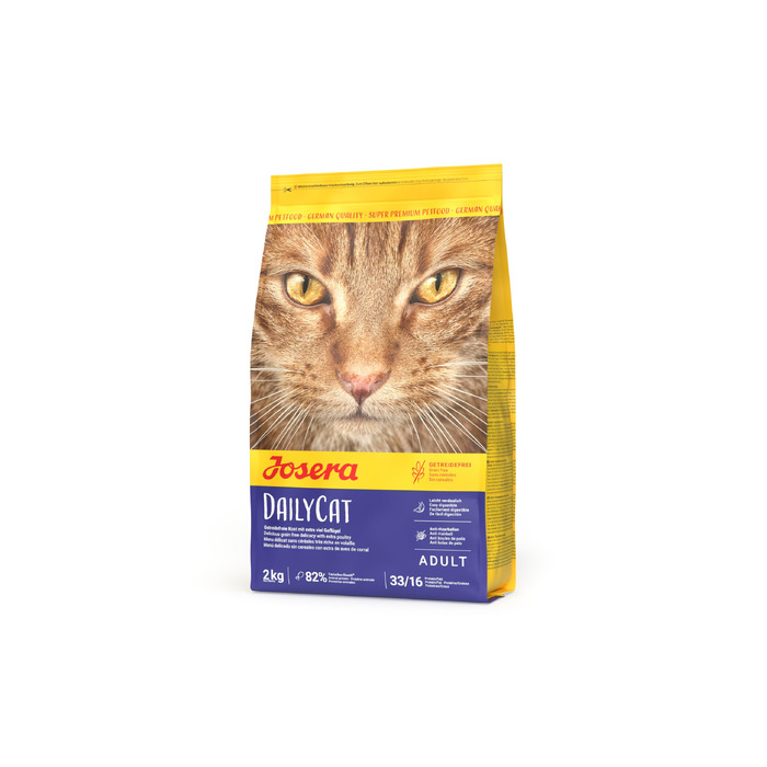 Сухий корм для котів Josera DailyCat з птицею та солодкою картоплею, 10 кг