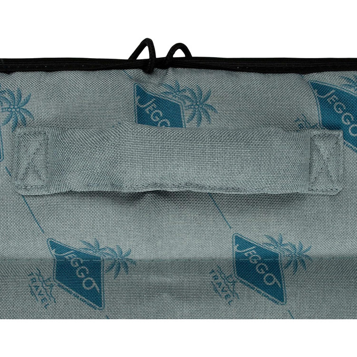 Килимок для собак JEGGO 'Cannes', компактний та мобільний, з ручкою для перенесення, для собак та людей, ідеальний для подорожей, водовідштовхувальний, Made in EU (Блакитний, Large)