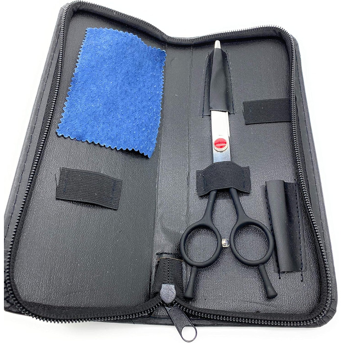 Професійна фен для грумінгу тварин, чорний, для правші та лівші, 19,1 см