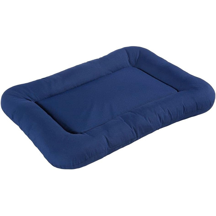 Ортопедичне собаче ліжко KAHU® з віскоеластичною піною (50x76 см) • М'яке та зручне ліжко для собак • Вологостійке та легко миється • Колір: блакитний (89 x 66 x 8 см)