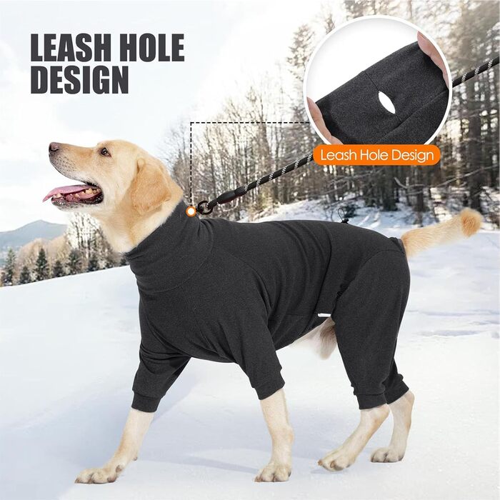 Теплий зимовий піджак для собак Lianziau з флісу, зелений (M, сірий)