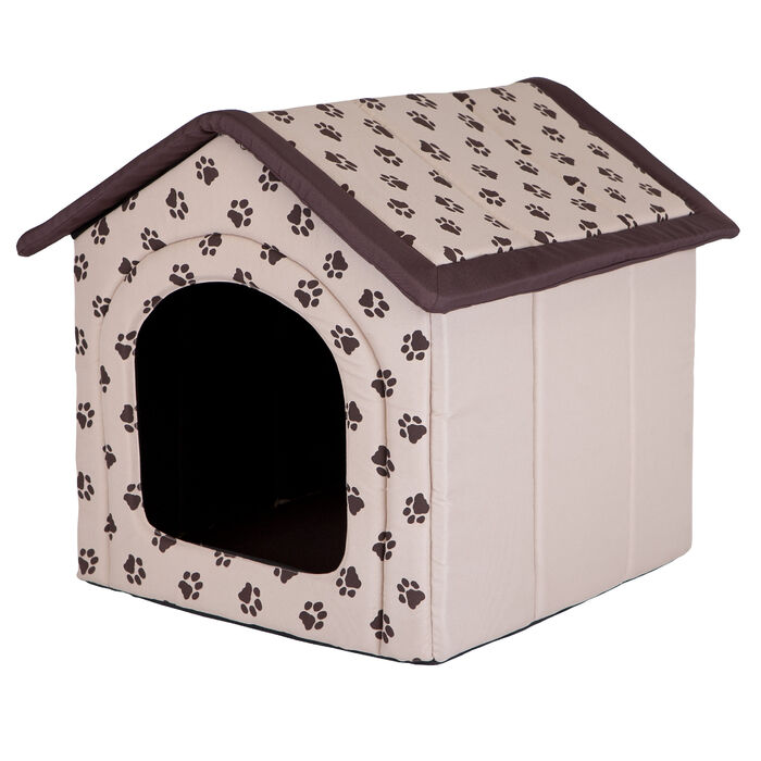 Будка для собак з подушкою, затишний будиночок для пса Doggy - R3: 52x46