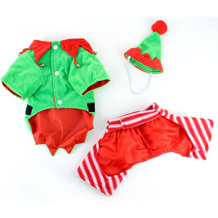 Костюм для собак Midlee Ельф та Песик, розмір L (30.5 см)