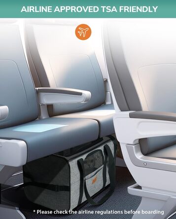 Трансформер для котів та собак Morpilot з колесами, сірий. Сумка-переноска для тварин, схвалена авіакомпаніями, для маленьких собак, великих котів, цуценят. Розміри: 43 x 28 x 28 см