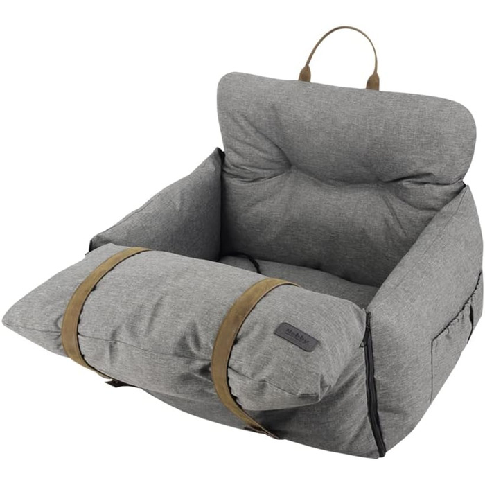 Дитяче туристичне ліжко Nobby Bena світло-сірого кольору 60 x 50 x 43 см