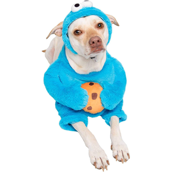 Костюм для собаки Пета Креве Сезамний Вулиок, Кукі Манстер, Великий