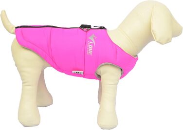 Зимова куртка для собак, водонепроникна, вітронепроникна, тепла флісова куртка з блискавкою для малих, середніх та великих собак, зелена, розмір L