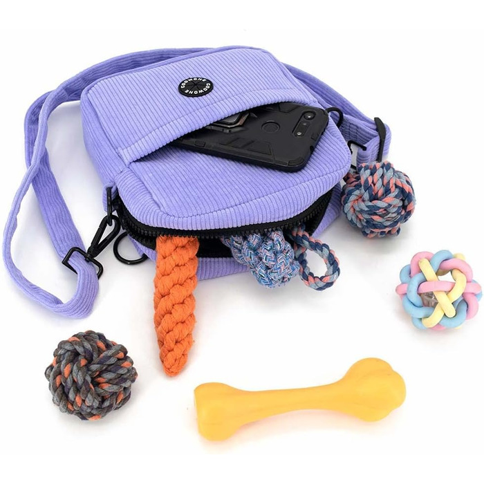 Сумка для ласощів для собак COOWONE: зручна та функціональна сумка для прогулянок з інтегрованим дозатором кульок