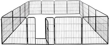 Клітка-вольєр для цуценят Petigi XL, 80x80 см, 16 штук. Вольєр для тварин, клітка для собак