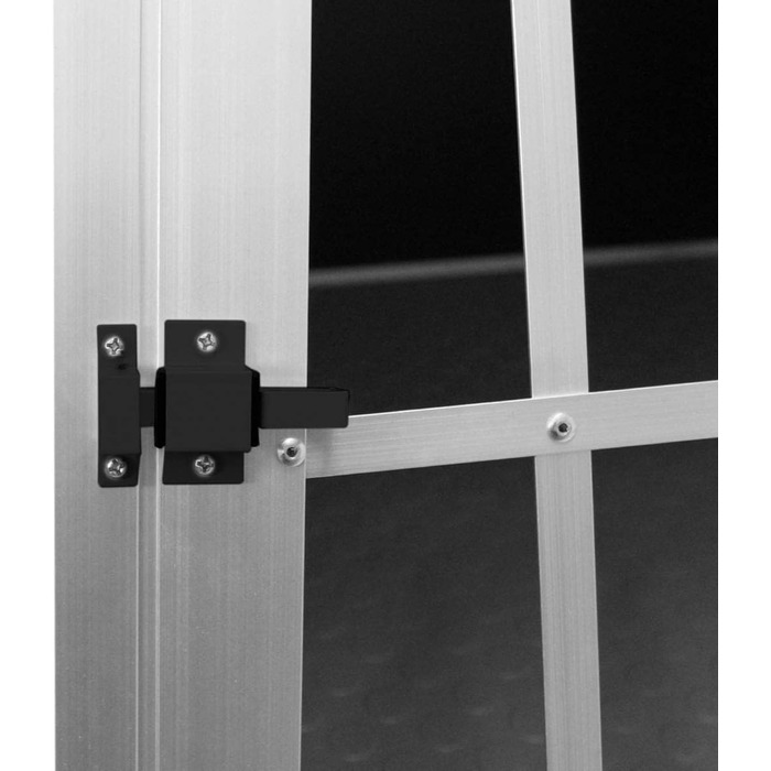 Транспортна переноска для собак та котів, алюмінієва, для автомобіля (Gitterbox, Kofferraumbox)