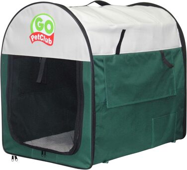 М'яка переноска для собак Go Pet Club, 61 см, зелена