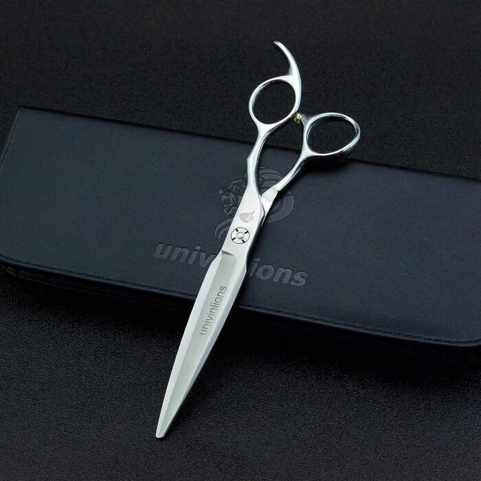 Швейцарська професійна ножиці для грумінгу домашніх тварин, 7 дюймів (21 см). Ідеально для собак та котів.