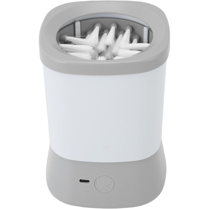 Електричний очищувач лап для собак та котів Fdit, 2 швидкості, 360° обертання, USB-зарядка, для маленьких та середніх порід