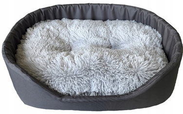 Лежак для собак Extrasen, сірий, 70 x 55 см