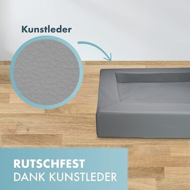 Крісло-лежанка для собак, лежанка для собак, м'яке крісло-лежанка для собак, розмір M, 90 x 70 см, білий