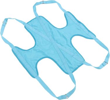 Гамак для домашніх тварин OKOVO, дихаючий, запобігає натиранню, регульовані ремені, шлейка для маленьких тварин (L), блакитний