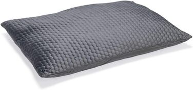 Подушка для собак Karlie Liege Velvet, 100x70x15 см, темно-сіра