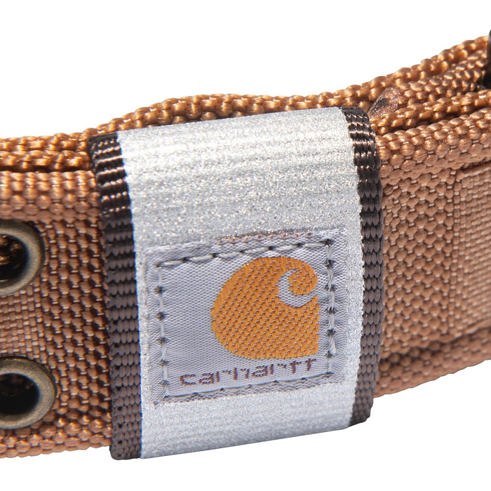 Carhartt нашийник для собак, регульований, широкий, коричневий, розмір M