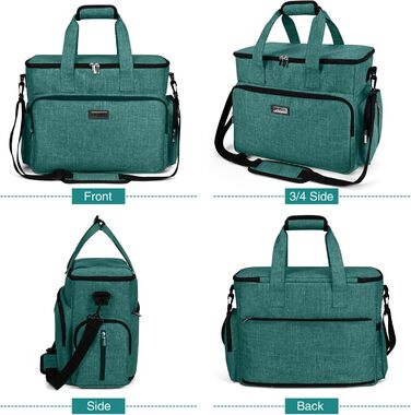 Чемодан для собак Vioett (L, Зелений) з набором аксесуарів для подорожей