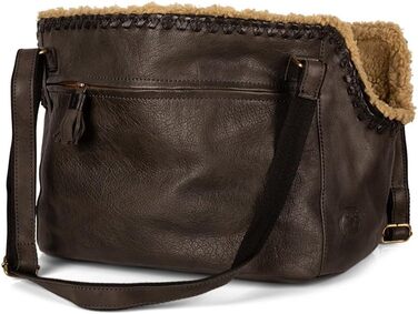 Сумка-переноска для собак Dog with a Mission Bandit чорного кольору, 45 x 30 x 27 см