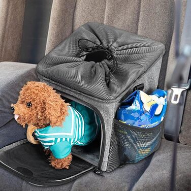 Корзина для тварин на велосипед, корзина для собак – знімна, легка, дихаюча, для перевезення тварин та продуктів