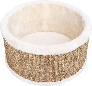 Кігтечка для котів Tidyard: круглий будиночок-кігтечка з рогожу, 36 см