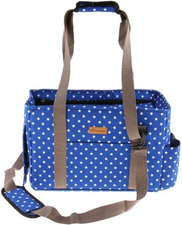 Транспортна сумка для тварин: переноска для собак та котів, сумка-переноска для подорожей, блакитна