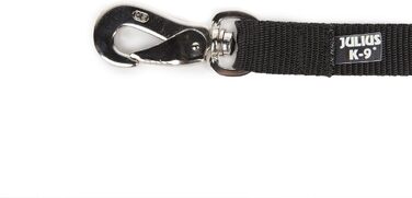 Автоматичний поводок Julius-K9 StopDog Autoleine для собак 0-300 кг, чорний з силіконовою накладкою