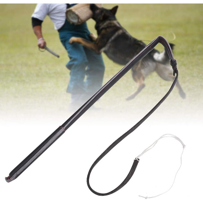 Навчальна плеть для собак, велика штучна шкіряна, для дресирування