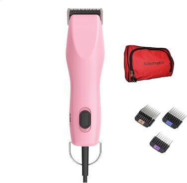 Машинка для стрижки волосся Rotschopf24 Edition KM2 Plus Profi з великою потужністю + 3 металеві насадки. 44013